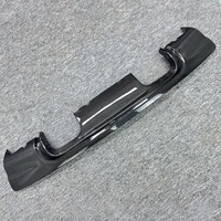Pour BMW E46 M3 1998-2004 fibre de carbone pare-chocs arrière diffuseur lèvre CSL Style nouvelle condition becquet Bodykit avec découpes d'échappement