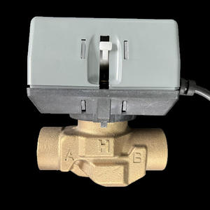Válvula Eléctrica Bidireccional Art Sea de Latón Roscado para Montaje en Pared, Control de Encendido/Apagado para Agua Fría y Caliente, Piezas de Sistemas HVAC - Product Image 1