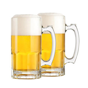 Vaso de <span class=keywords><strong>cerveza</strong></span> de diferentes formas Artículos de Venta caliente <span class=keywords><strong>Precio</strong></span> barato Vantage Glass Beer Mug 12-16Oz Rock Beer Cups con asa para Party Bar - Product Image 6