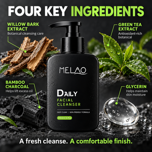 Limpiador Facial Diario para Hombre con Fórmula Personalizada, Elimina la Grasa y la Suciedad, Deja la Piel Fresca y Cómoda, Sin Sensación de Tirantez - Product Image 4