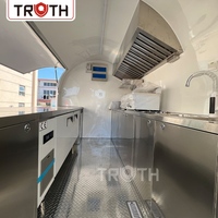 Camion de restauration mobile Truth, adorable camion de cuisine BBQ pour burgers, équipement de cuisine commercial, chariot de restauration japonaise Oden