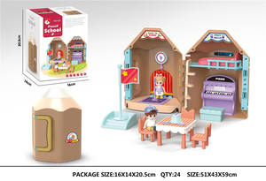 Mini Casa <span class=keywords><strong>de</strong></span> Juegos, Escena <span class=keywords><strong>de</strong></span> Juguete, <span class=keywords><strong>Academia</strong></span> <span class=keywords><strong>de</strong></span> Magia, a las Niñas les Encanta el Tema <span class=keywords><strong>de</strong></span> la Escena <span class=keywords><strong>de</strong></span> Juguete - Product Image 3