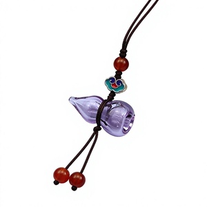 Colgante para Teléfono Móvil con Botella de Aceite Esencial de Perfume, Amuleto de Riqueza y Prosperidad, Estilo Chino, Aromaterapia, Adorno para Llavero - Product Image 3