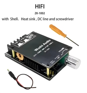Bsy บอร์ดเครื่องขยายเสียงดิจิทัล <span class=keywords><strong>ZK</strong></span>-<span class=keywords><strong>1002</strong></span>, TPA3116ไฮไฟ5.0กำลังสูงเครื่องขยายเสียงสเตอริโอพร้อมเครื่องขยายเสียงสำหรับโฮมเธียเตอร์อุปกรณ์เปรียบเทียบเชิงเส้น - Product Image 3