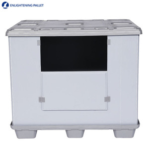 Caja de plástico plegable para palés, funda de nido de abeja - Product Image 5