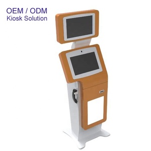 Quiosco de lotería con pantalla táctil dual de 21,5 pulgadas con impresión de boletos pago en efectivo pago sin contacto - Product Image 2