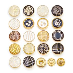 Camisa Cuadrada para Hombre con Logotipo Personalizado, Thobe Árabe, Abaya, Botones Metálicos a Presión de Aleación de Zinc - Product Image 1