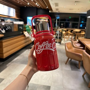 Termo de <span class=keywords><strong>1000ml</strong></span> Tazas Botella de agua Taza de té Taza de vacío de acero inoxidable - Product Image 2