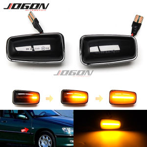 ไฟเลี้ยวแบบไดนามิก LED สำหรับ Peugeot 406 106 306 806 Expert 1 <span class=keywords><strong>Partner</strong></span> สำหรับ Fiat Scudo Ulysse สำหรับ Citroen <span class=keywords><strong>XM</strong></span> ZX - Product Image 1