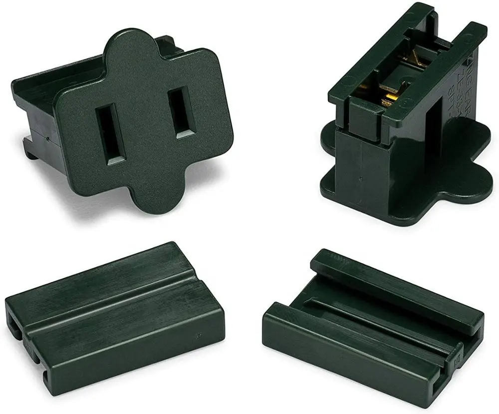 UL Female plug for 18 gauge SPT-1 green wire ,snap on Vampire plug connectors
