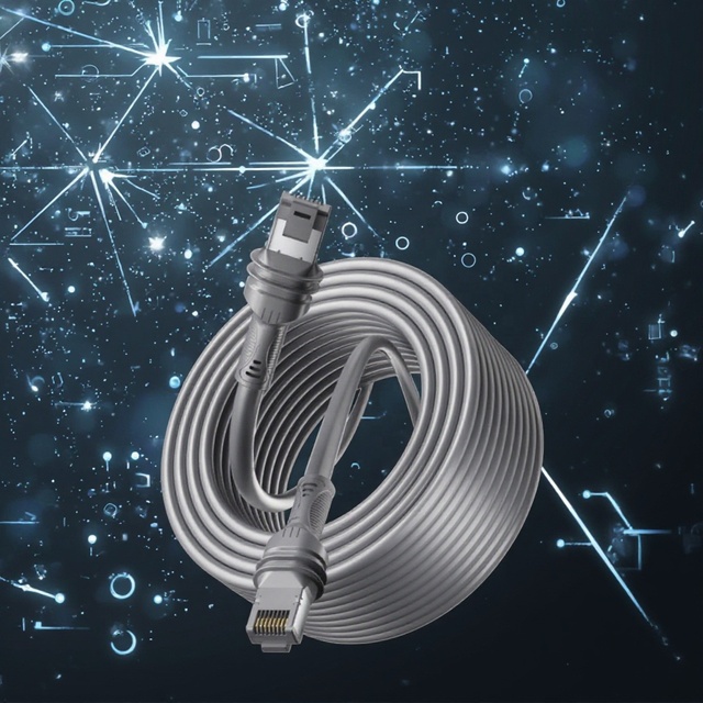 Starlink Gen3 Type-C Ethernet Adapter 2m-46m Cable Internet Kit Satellite V3 Router