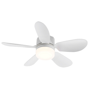 Quạt và đèn bán buôn E021, chất liệu nhựa ABS, đèn quạt 5 cánh với điều khiển từ xa, có thể điều chỉnh độ sáng, đèn quạt mini E27 - Product Image 6