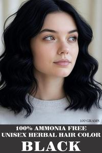 FUEL the ARMY 80% Coloration capillaire semi-permanente naturelle en poudre 100 grammes (Noir) - Product Image 2