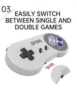 للبيع بالجملة وحدة تحكم ألعاب محمولة محمولة طراز SF900 لاسلكية بوحدة تحكم مزدوجة تلفزيون عالي الدقة عصا ألعاب فيديو عتيقة - Product Image 5