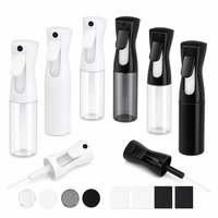 Pulvérisateur à gâchette rechargeable haute pression à brume fine continue pour salon de coiffure, arrosage de plantes et nettoyage facial OEM