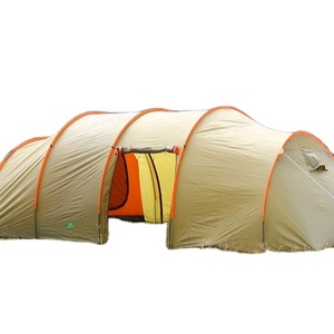 Tunnel all'aperto da campeggio da viaggio 8-10 persone 2 tende impermeabili di alta qualità all'ingrosso - Product Image 1
