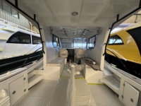Bateau en aluminium de 30 pieds, soudé, pour la pêche, la plongée et le transport de passagers, yacht à moteur offshore certifié eau salée, à vendre