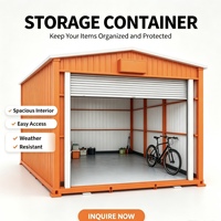 EluckSteel Mini-entrepôt en acier moderne, grande unité de stockage publique intérieure climatisée, 3 ans de garantie, prix abordables