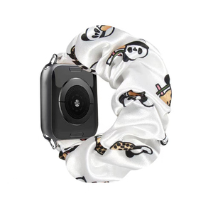 Correa de reloj deportiva elástica Scrunchie para Apple <span class=keywords><strong>Iwatch</strong></span> Series10 9 <span class=keywords><strong>8</strong></span> 7 correa de reloj inteligente 49mm 46mm 45mm 42mm 40mm 38mm - Product Image 5