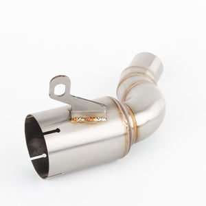ท่อไอเสียสำหรับ KTM RC DUKE 125 250 390 ADV ปี 2020 2021 2022 ขนาด 45 มม. แบบตัดแคท ท่อเชื่อมต่อกลาง ท่อลง ท่อร่วมไอเสีย - Product Image 4