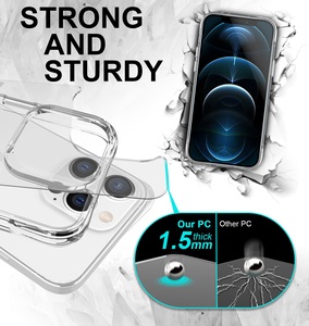 <span class=keywords><strong>Cover</strong></span> Protettiva Sottile Antiurto in TPU Trasparente per Smartphone Apple <span class=keywords><strong>iPhone</strong></span> 13 / 13 Pro Max della Collezione Pure - Product Image 6