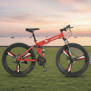 Venta al por Mayor OEM Bicicleta de Montaña Plegable con Suspensión Completa de 24 y 26 Pulgadas Barata para Hombres/Adultos - Product Image 2