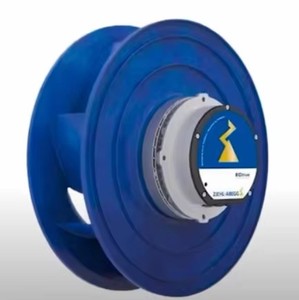 พัดลม ZIEHL-ABEGG รุ่น EC Centrifugal RH56I-ZID.GG.CR จากเยอรมนี สำหรับตู้ควบคุมความถี่อุตสาหกรรม Xerox Hundred Cooling - Product Image 1