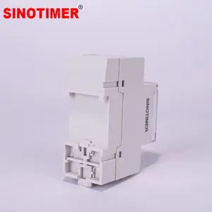 Minuteur intelligent TM612-2 à 2 canaux avec écran LCD, programmable 7 jours, horloge 24h, sorties 220V AC, pour rail DIN Z14 - Product Image 4