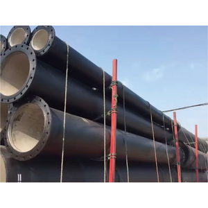 Tuyau en fonte ductile DN100 DN200 DN300 <span class=keywords><strong>de</strong></span> 6 mètres <span class=keywords><strong>de</strong></span> longueur pour les réseaux d'alimentation en eau municipale et les systèmes <span class=keywords><strong>de</strong></span> drainage - Product Image 3