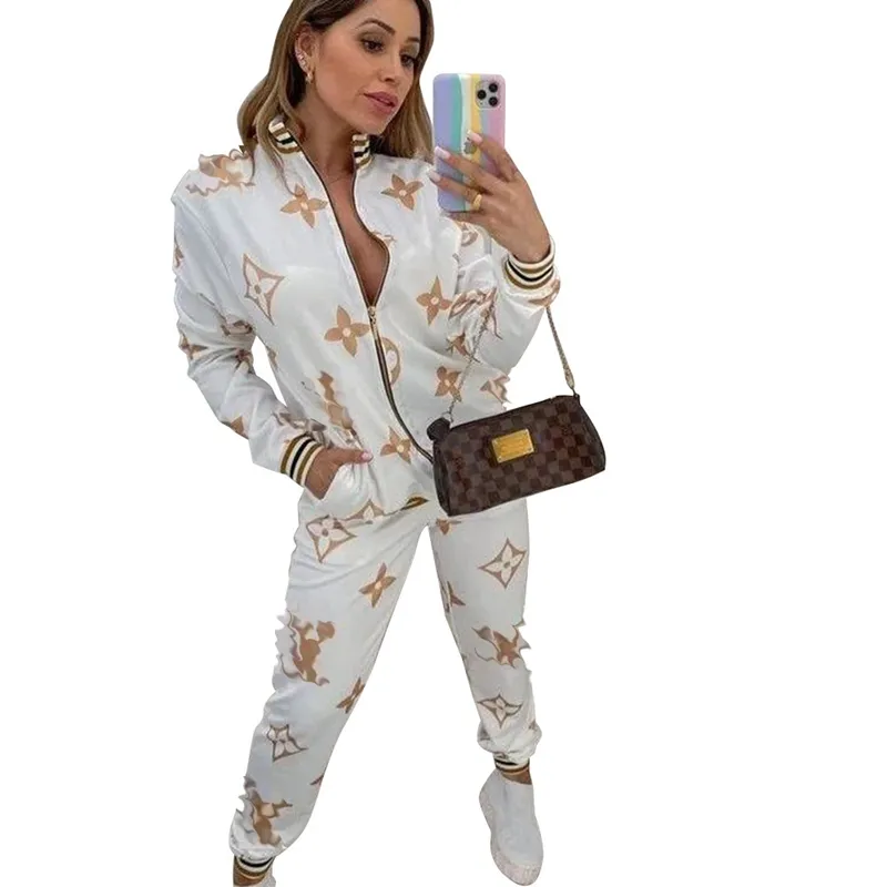 Phụ Nữ Của Quần Áo Mùa Đông Loungewear Phụ Nữ Đặt Quần Áo Sang Trọng Cho Phụ Nữ Jogger Thiết Kế Quần Áo Thương Hiệu Nổi Tiếng