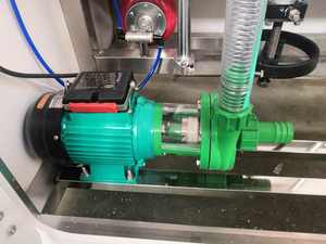 Machine semi-automatique à quatre têtes pour liquides (boissons, <span class=keywords><strong>eau</strong></span> pure, produits chimiques, détergent, blanchiment) pour bouteilles en plastique, anti-corrosion, numérique - Product Image 4