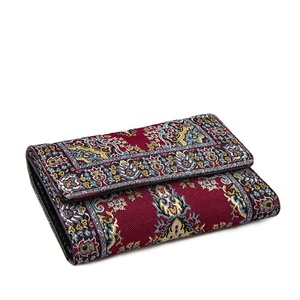 Turkish Carpet & Rug Designed Covered Lady <b>Wallet</b>, Card <b>Holder</b> From Turkey - Product Image 1