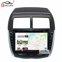 Lettore Multimediale DVD per Auto Android con GPS e Radio per Mitsubishi RAR ASX, Peugeot 4008, Citroen C4 Aircross