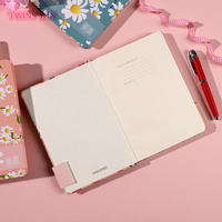 Carnet de notes personnalisé à fleurs pour écoliers, papeterie scolaire, 2994, 96 feuilles