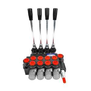 Válvula Hidráulica de Control Direccional Manual Hansen Original Nueva de 1 a 7 Bobinas P40 40L/min con Joystick para Montacargas 1 - Product Image 1