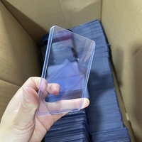 Leshiny 3x4 Protège-cartes Penny transparents en plastique épais, Top Loaders sans fermeture, motif personnalisable, pour cartes de baseball et MTGA