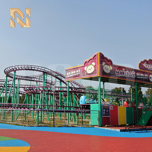 Montañ<span class=keywords><strong>a</strong></span> Rusa Crazy Mouse de 15KW, 38x28m, para Parque de Atracciones al Aire Libre, 10 Asientos, en Venta - Product Image 2