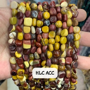 หินอาเกต<span class=keywords><strong>สี</strong></span>ดำธรรมชาติ HLC 6x8 มม. มุกไคต์ แจสเปอร์ และลูกปัดเทอร์ควอยซ์ฟีนิกซ์ 60 ชิ้น ลูกปัดลาพิส ลาซูลี และมอร์แกไนต์ - Product Image 2