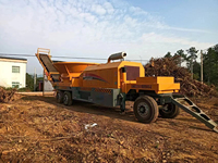 WK 55hp Bois Bambou Polyvalent Tambour Diesel Broyeur De Bois Branche D'arbre Broyeur Machine Au Détail pour Jardin Utilisation Agricole