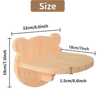 Hamac de fenêtre pour chat en bois massif pas cher, lit pour chat, à vendre