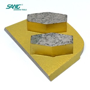 Herramientas de Pulido de Diamante SANG, Directo de Fábrica, 25 #   30 #   40 #   60 #   Bloque de Diamante Segmentado con Unión Metálica para Pulir Pisos de Concreto - Product Image 4