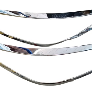 High Quality Car Exterior Accessories Abs Chrome Headlight/<b>head</b> Light <b>Cover</b> for Accent - Product Image 1