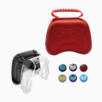 Nouveaux accessoires : Housse de protection en TPU pour manette Steam, sac de rangement pour manette Steam, coque de protection, ensemble de capuchons de joystick