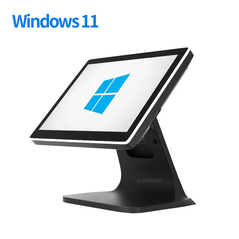 Windows 11 pos 15 Zoll Touchscreen alles in einem POS-System Point of Sale Epos Hardware