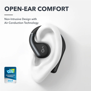 Auriculares Soundcore AeroFit Open-Ear, comodidad superior, auriculares IPX7 impermeables, HD, llamadas claras, auriculares inalámbricos - Product Image 6