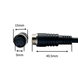 Câble Connecteur M12 2 3 4 5 6 Broches avec Contacts Plaqués Argent, Étanche avec Écrou de Couplage pour Encodeur et Capteur Photoélectrique – Vente en Gros - Product Image 4
