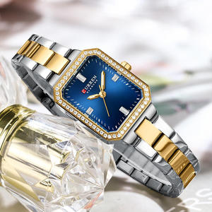 Reloj de Pulsera Curren 9102 para Mujer, de Acero Inoxidable, Cuarzo, Casual, Elegante, Resistente al Agua, de Lujo, Regalo para Novia - Product Image 1