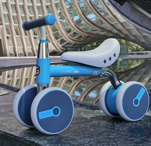 Voiture d'équilibre 1 à 3 à 6 ans enfant en bas âge bébé voiture coulissante enfants <span class=keywords><strong>yo</strong></span>-yos à quatre roues sans pédales - Product Image 3