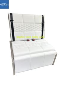 Asiento Giratorio de <span class=keywords><strong>2</strong></span> <span class=keywords><strong>Plazas</strong></span> para Convertir en Cama para Caravana/RV/Camper/Autocaravana/Remolque de Viaje - Product Image 4