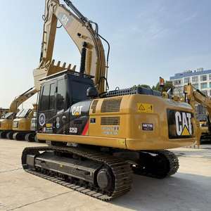 Mini-excavatrice sur chenilles Caterpillar Cat325D d'occasion, excellent état, modèle 2024, origine Japon, matériel de terrassement, prix réduit - Product Image 5